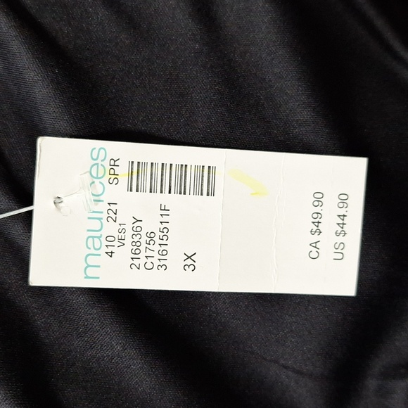 Floral NEW Black Red, Pink Wrap Ruffle Hem Flowy Boho Skater Dress Plus Size 3X - Picture 14 of 16